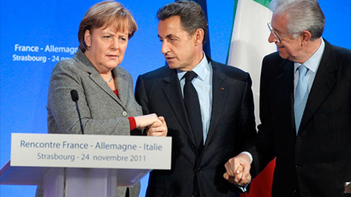 italia noul partener privilegiat al germaniei vor aproba simultan pactul fiscal si mecanismul