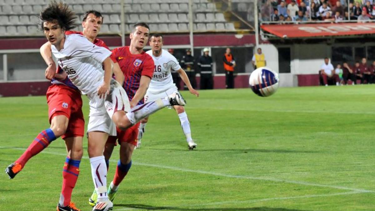 rapid si steaua au incheiat la egalitate scor 1 1 in derbyul etapei a 28 a din liga i