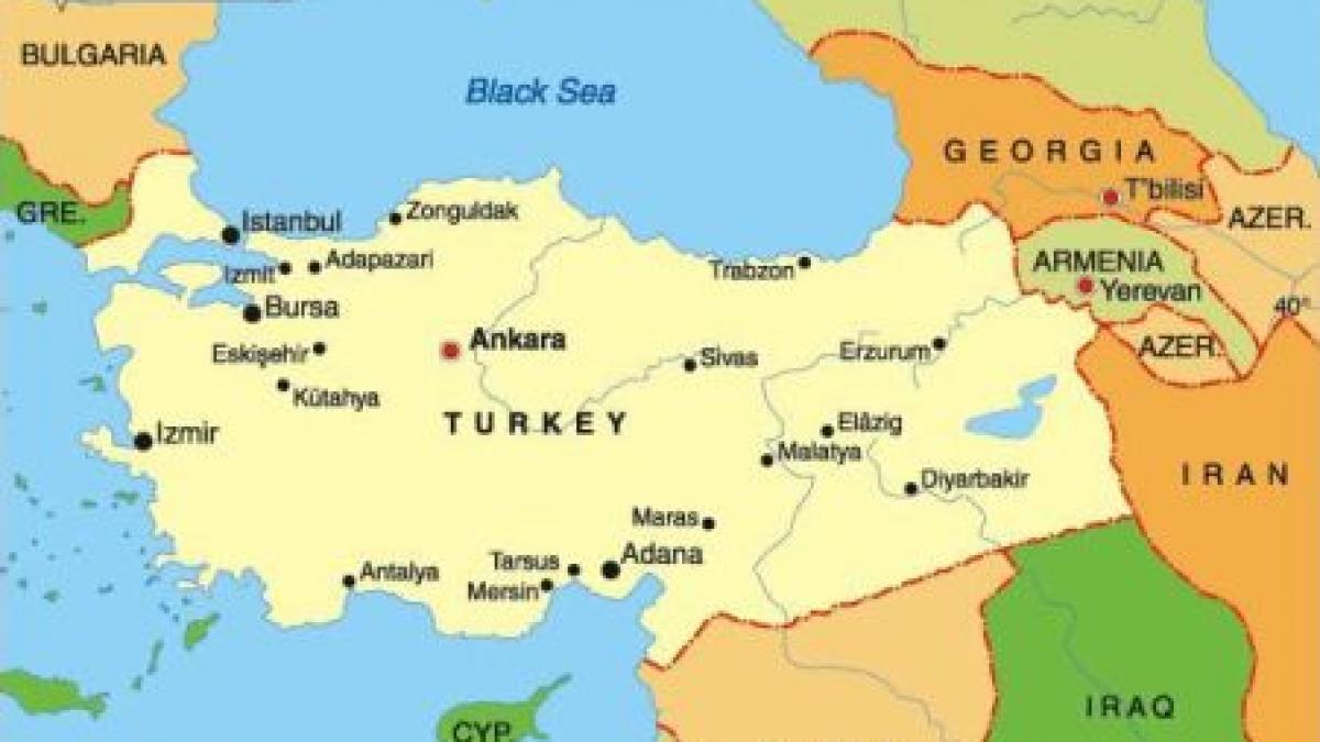 un cutremur puternic a lovit in aceasta seara vestul turciei