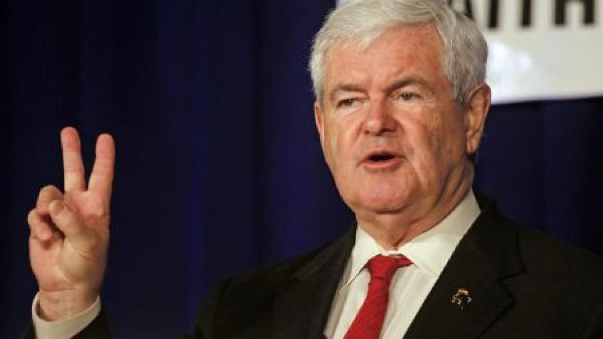 republicanul newt gingrich a abandonat cursa pentru casa alba