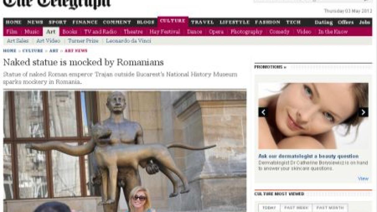 un lup cu cap de pitbull si tumoare la gat n am vazut ceva atat de urat in viata mea statuia lui