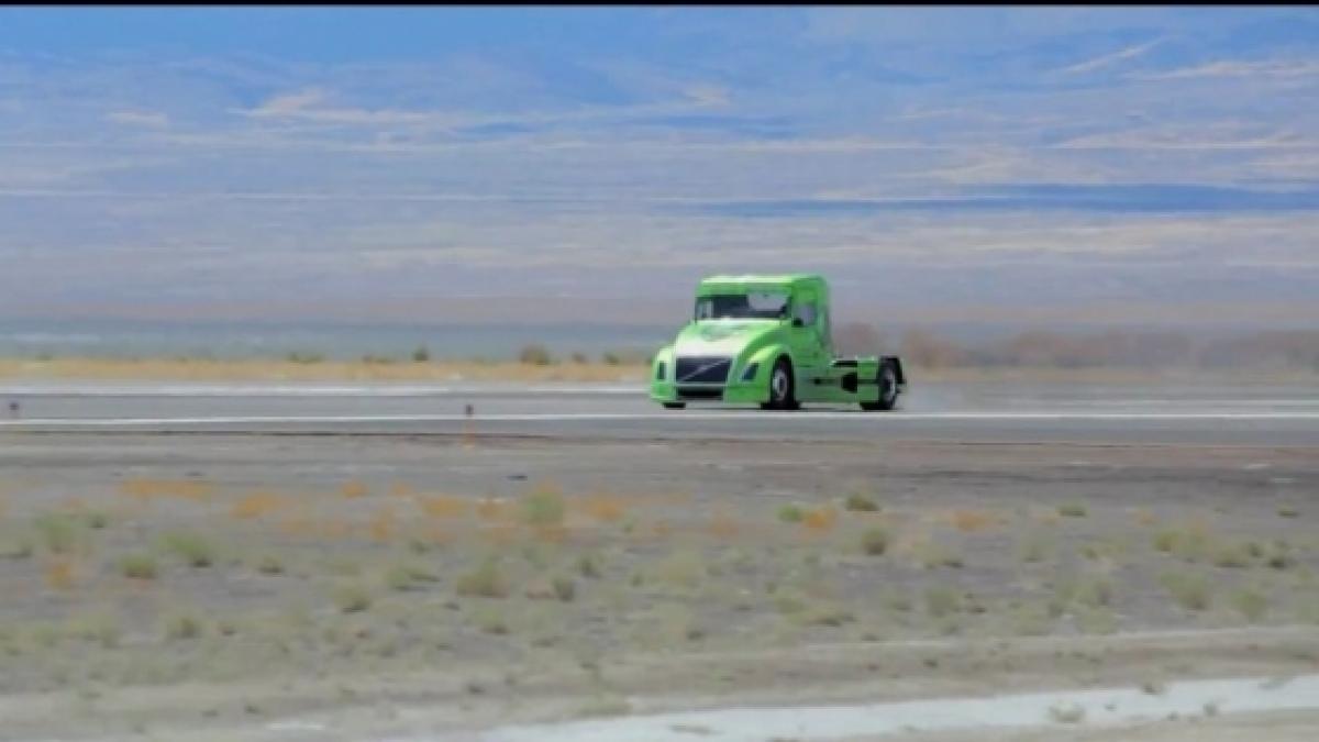 volvo mean green record mondial de viteza