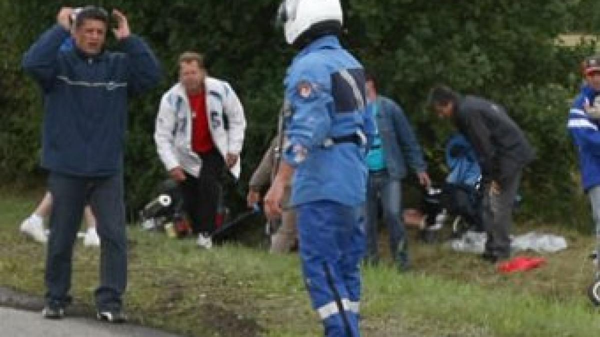 franta un spectator mort si alti opt raniti in urma unui accident la o cursa regionala de motocros