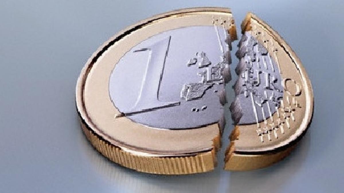 euro este in cadere libera a atins cel mai redus nivel din ultimele trei luni