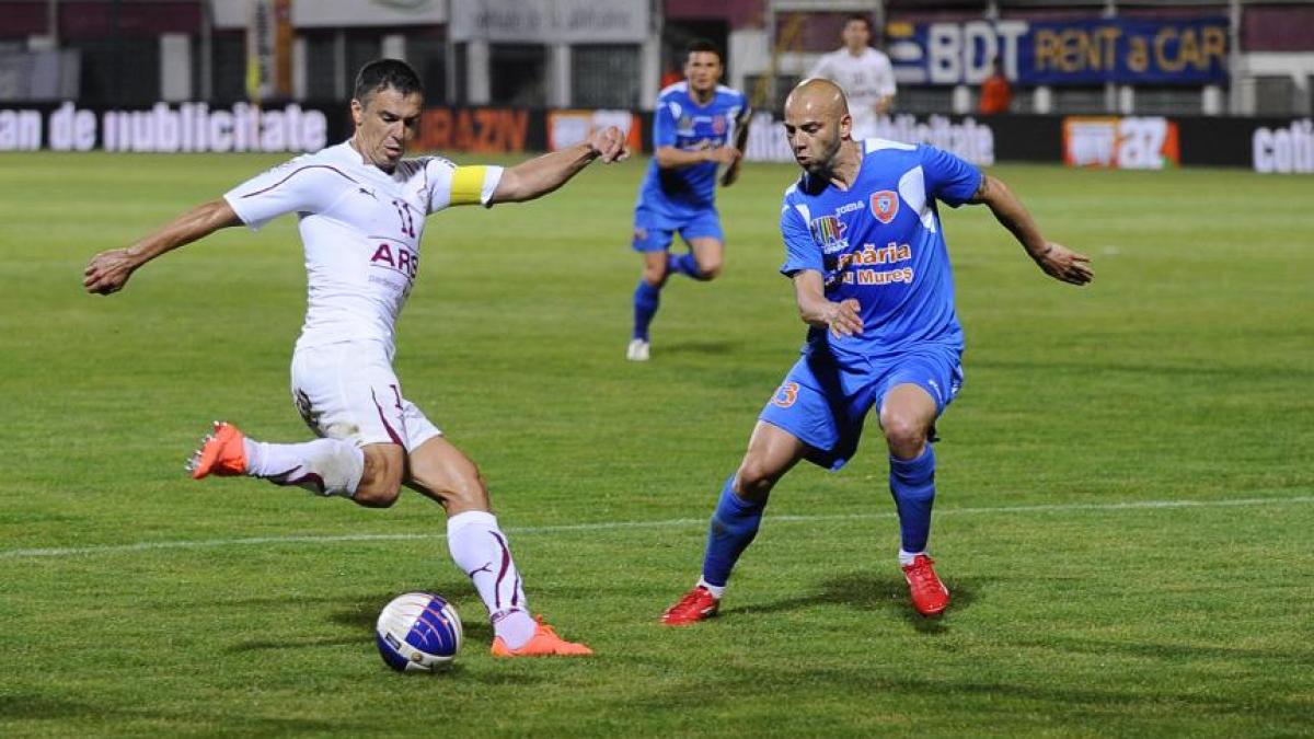 rapid se indeparteaza de titlu dupa 1 1 pe teren propriu cu fcm tg mures