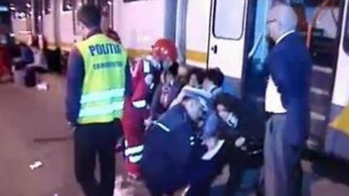 viteza excesiva cauza accidentului din pasajul lujerului pasagerii sustin ca al treilea tramvai