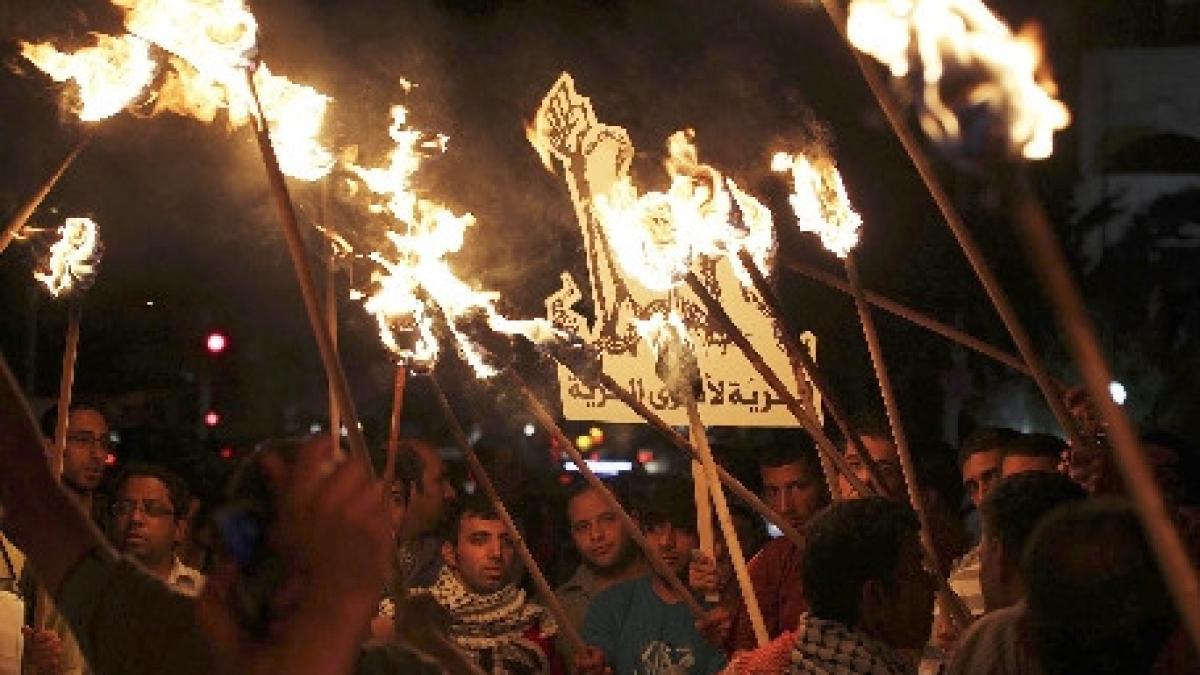 israel mii de oameni au manifestat sambata seara la tel aviv