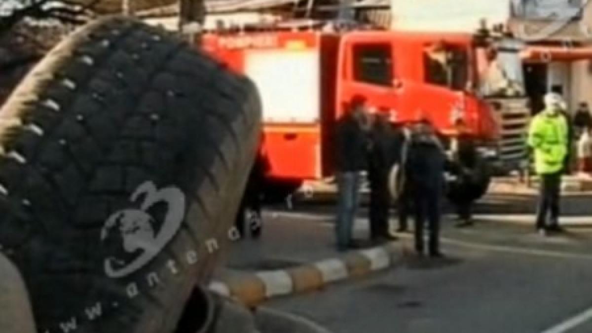 13 persoane au fost ranite in urma unui accident produs la braila