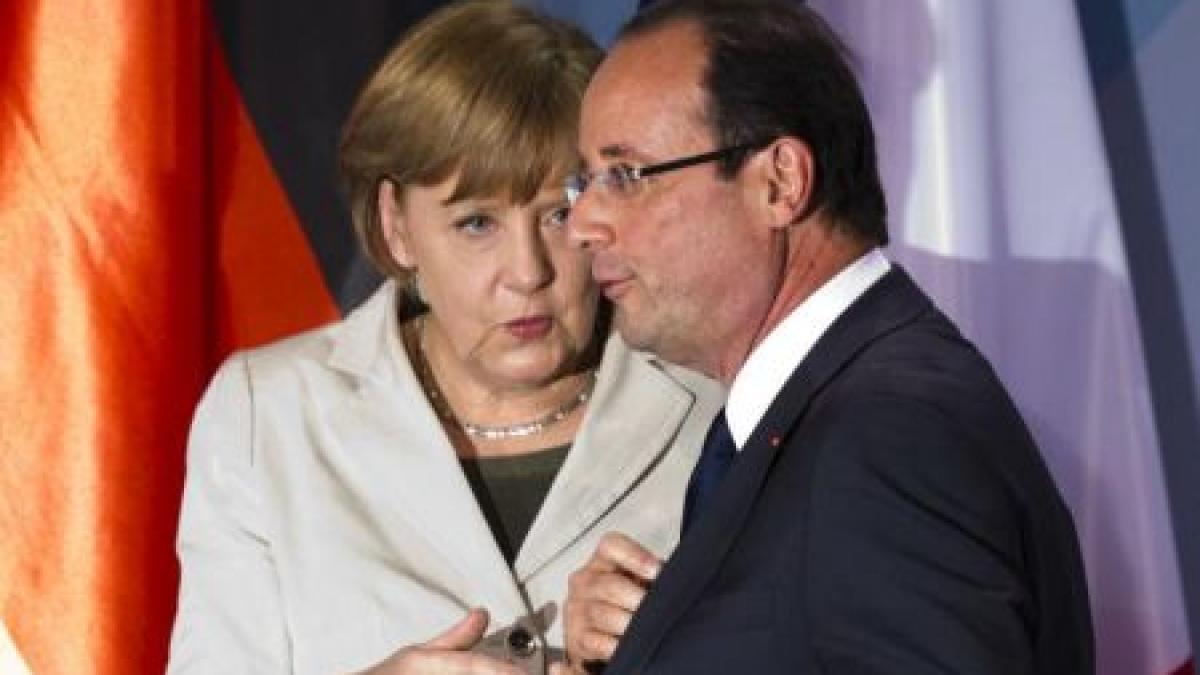 hollande si merkel nu reusesc sa ajunga la o intelegere in privinta pactului bugetar dar vor sa