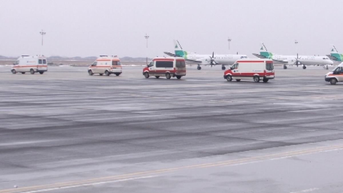 o femeie de 81 de ani a lesinat in avionul cu care venea din dortmund