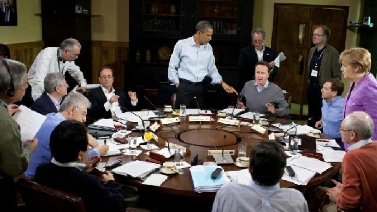 liderii g8 indeamna iranul sa profite de ocazia reuniunii de la bagdad