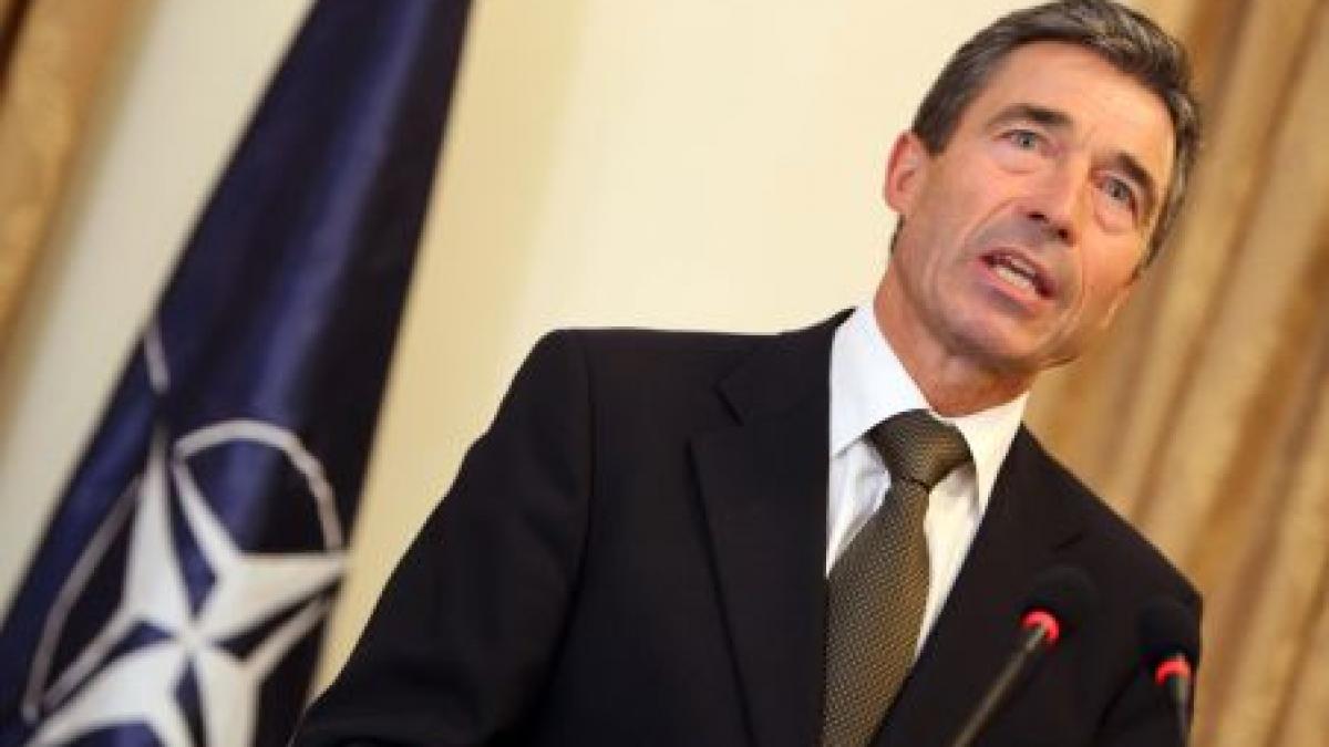 secretarul general al nato vom continua dialogul cu rusia privind scutul antiracheta european