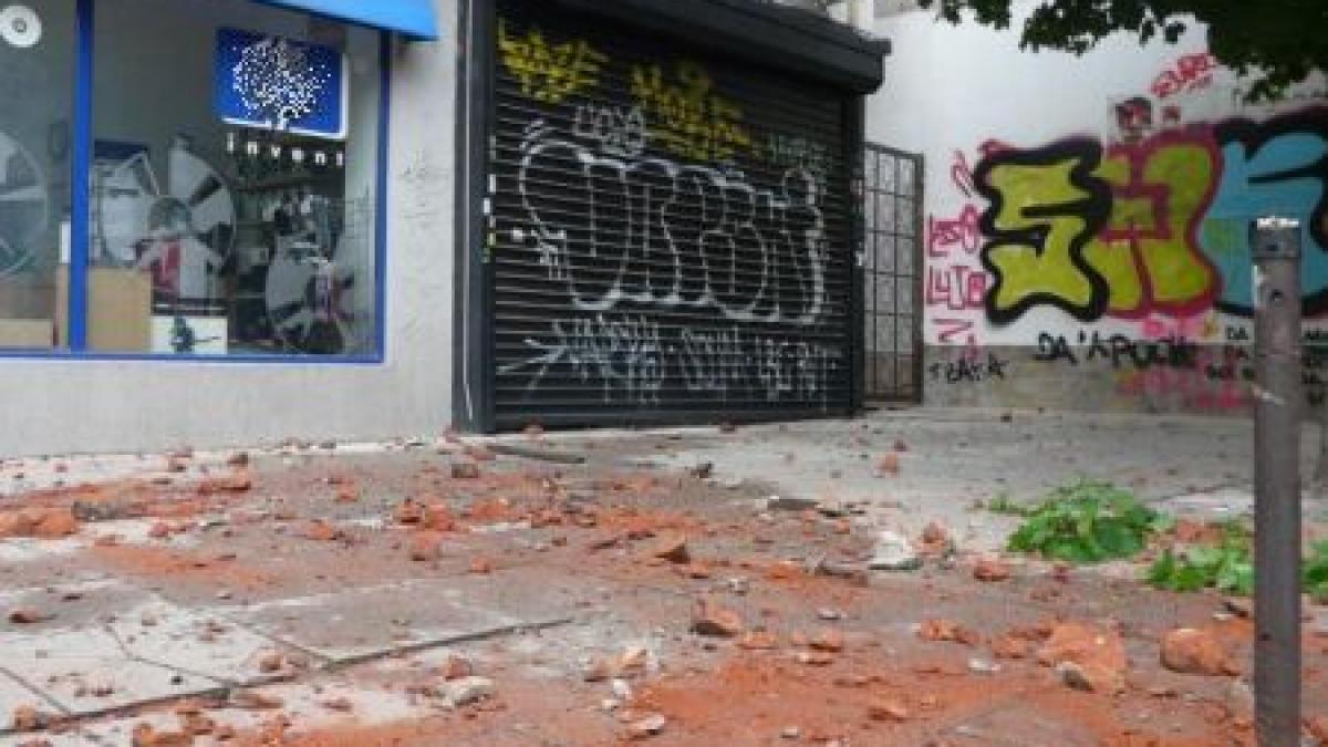 imagini inspaimantatoare din timpul seismului din bulgaria