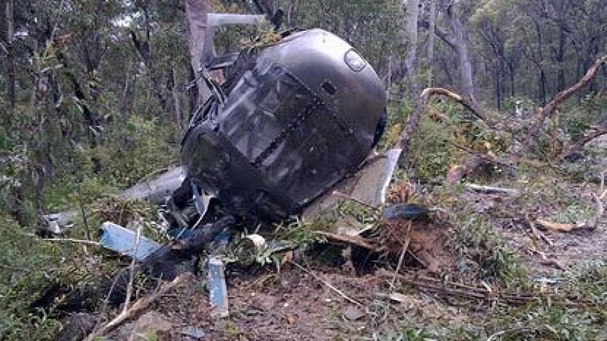 elicopter prabusit intr o regiune din centrul elvetiei inca nu se stie daca exista victime