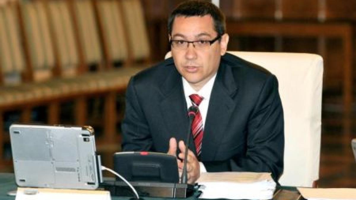 ponta guvernul isi mentine decizia de a lua inapoi banii de la primariile pdl