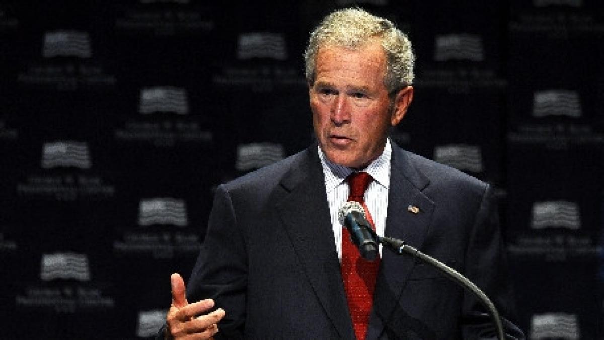 portretul oficial al lui george w bush va fi dezvelit saptamana viitoare la casa alba