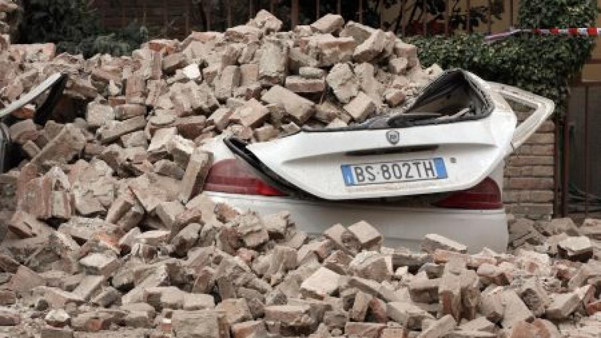 bilant 15 morti si cinci raniti in urma cutremurului de astazi din italia