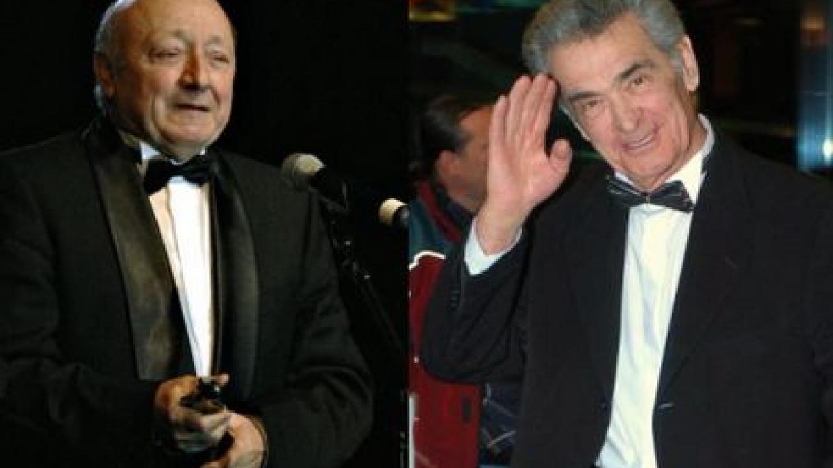 actorii iurie darie si marin moraru au primit cate o stea pe aleea celebritatilor din bucuresti