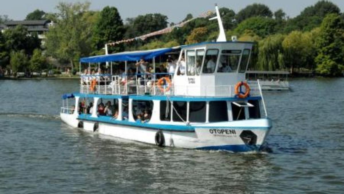 timp de cinci zile copiii se pot plimba gratuit cu vaporasul pe lacul herastrau