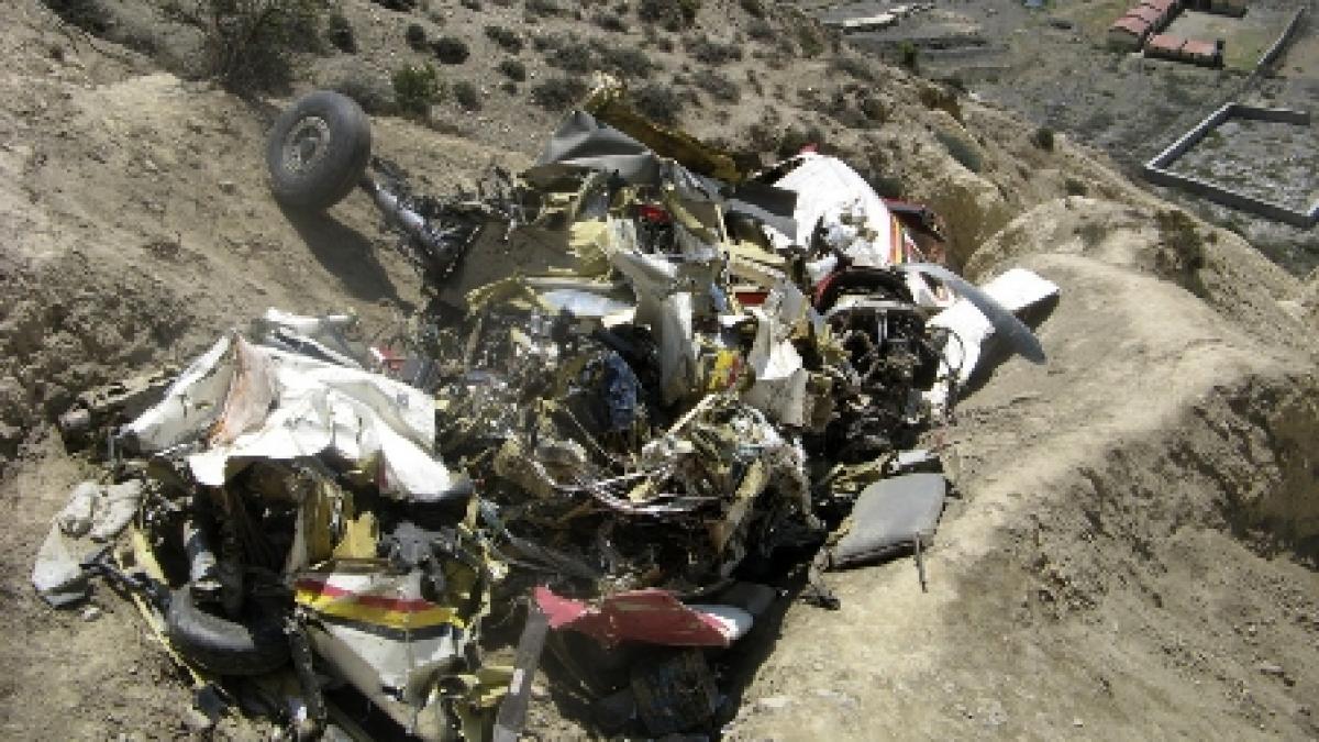 un avion care ajuta la stingerea unui incendiu din statul american utah s a prabusit