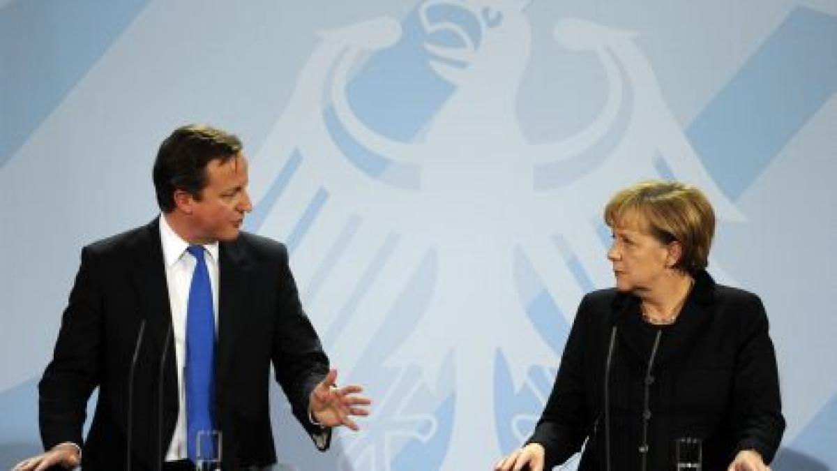 cameron si merkel au cazut de acord pactul bugetar necesar dar nu suficient pentru depasirea crizei