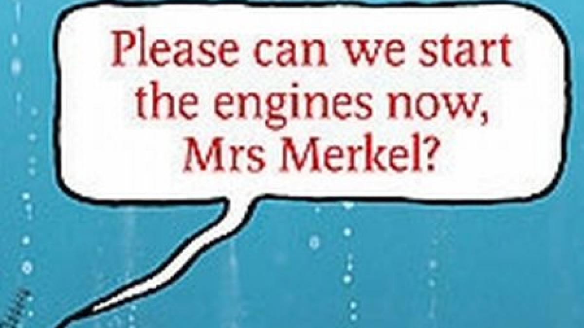 cea mai puternica femeie din lume ironizata pornim si noi motoarele acum doamna merkel