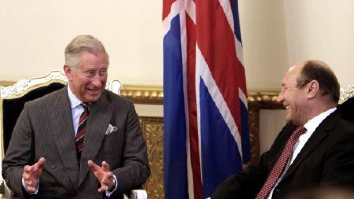 vizita regala la cotroceni printul charles este asteptat de traian basescu la palat