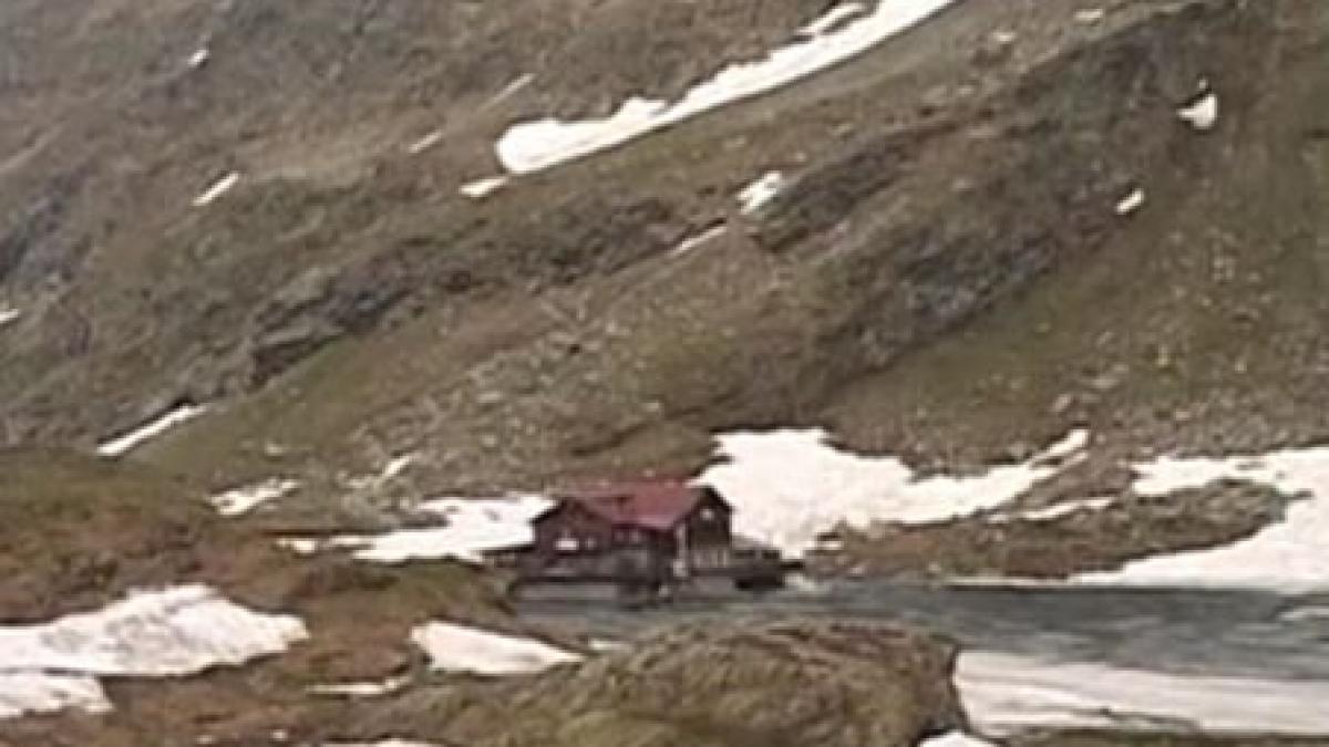 zapada in toiul verii la balea lac