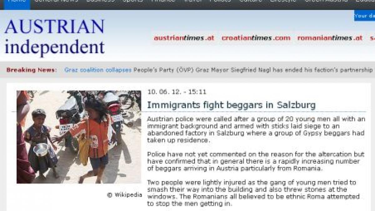 cersetori romani atacati cu bate intr o cladire abandonata din austria