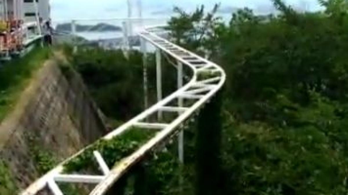 ai curaj sa te dai in cericicleta probabil cel mai tare roller coaster din lume