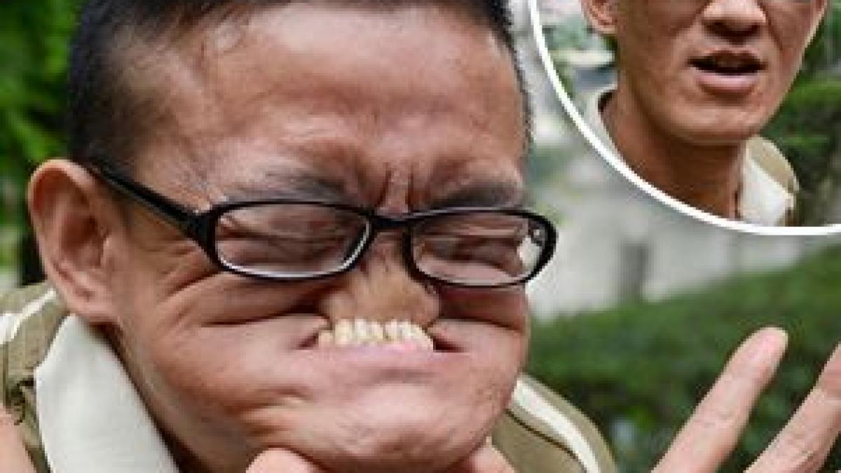 cum arata barbatul cu cea mai stramba fata detine recordul mondial pentru cea mai tare grimasa