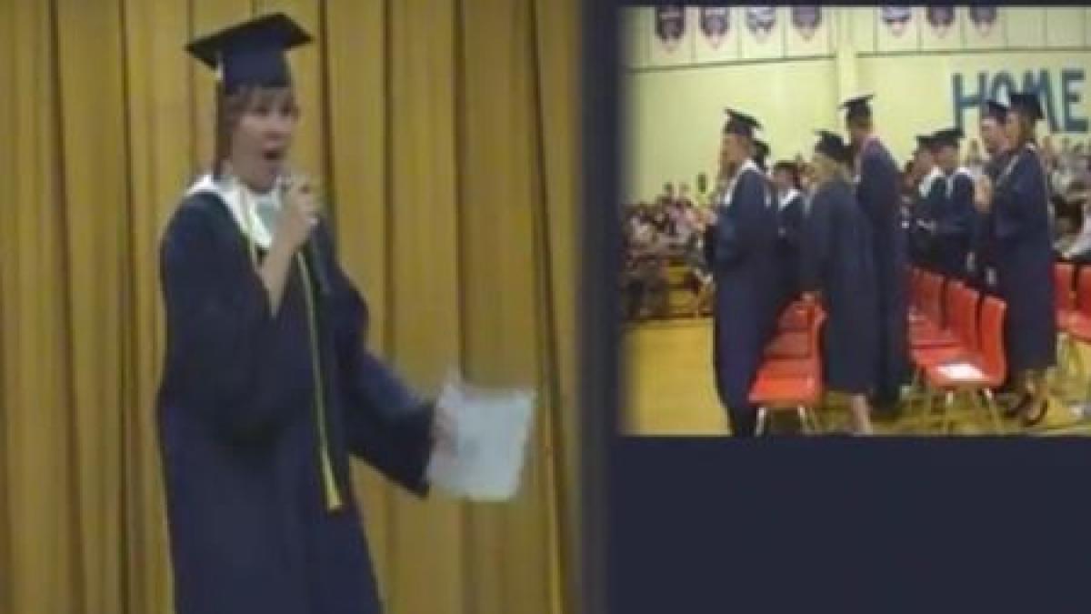 asta da atitudine cel mai tare discurs al unui sef de promotie doar n am invatat 4 ani ca sa nu ma