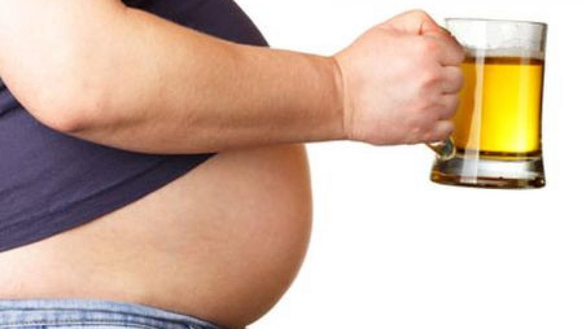 a crezut ca pasiunea pentru bere l a deformat in realitate burta de bere il putea costa viata