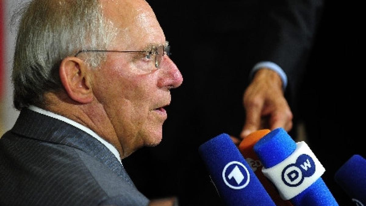 ministrul de finante german considera ca este necesara transferarea de competente catre bruxelles