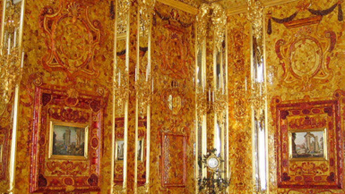 a fost unica in lume iar rusii au pierdut o misterul camerei de chihlimbar a opta minune a lumii