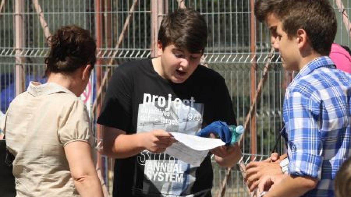 situatie fara precedent la testele nationale elevii vor fi punctati indiferent de rezolvare