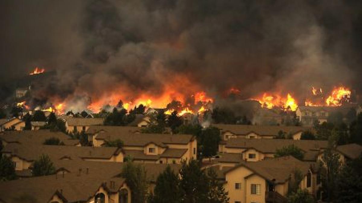 obama instituie stare de catastrofa in colorado vezi ce au lasat in urma incendiile