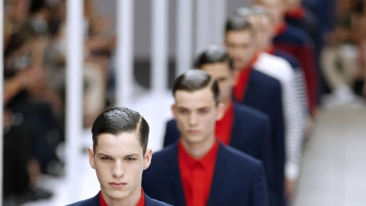 dior a prezentat noua colectie primavara vara 2013 pentru barbati