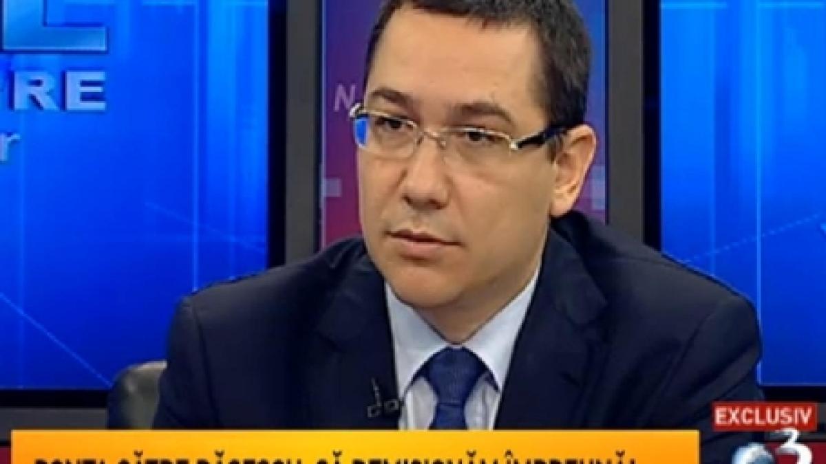 victor ponta catre traian basescu sa demisionam impreuna