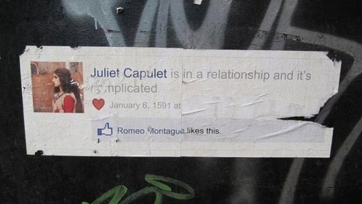 mesajul postat pe o cladire care a atras milioane de priviri pe facebook a primit mii de like uri