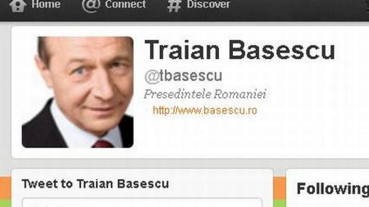 pe cine urmareste basescu pe twitter si ce persoana importanta din viata lui lipseste din lista