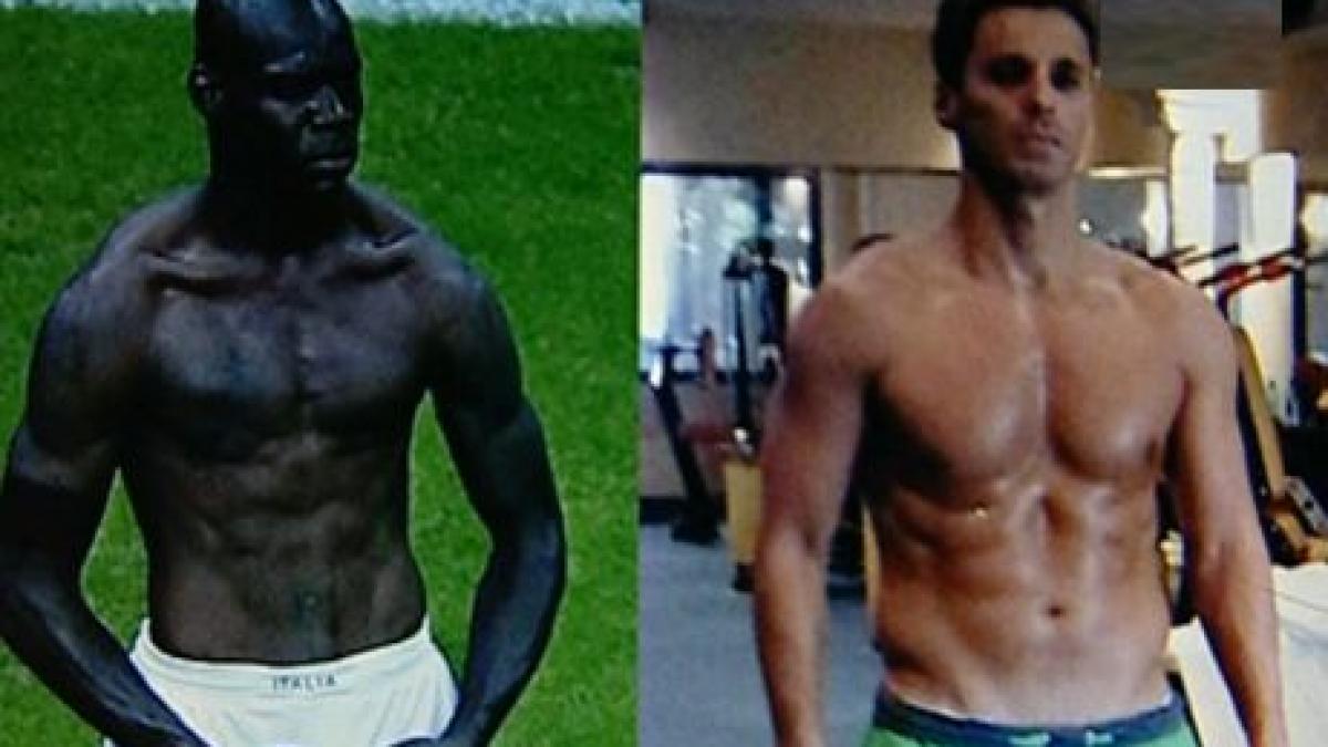 mircea badea frange inimi si a etalat patratelele de pe abdomen mai ceva ca balotelli