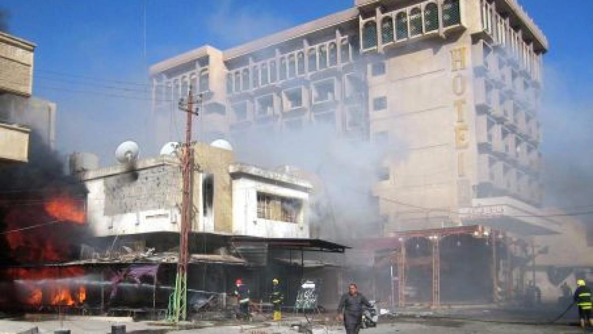 atac cu masina capcana la bagdad peste trei morti si 14 raniti