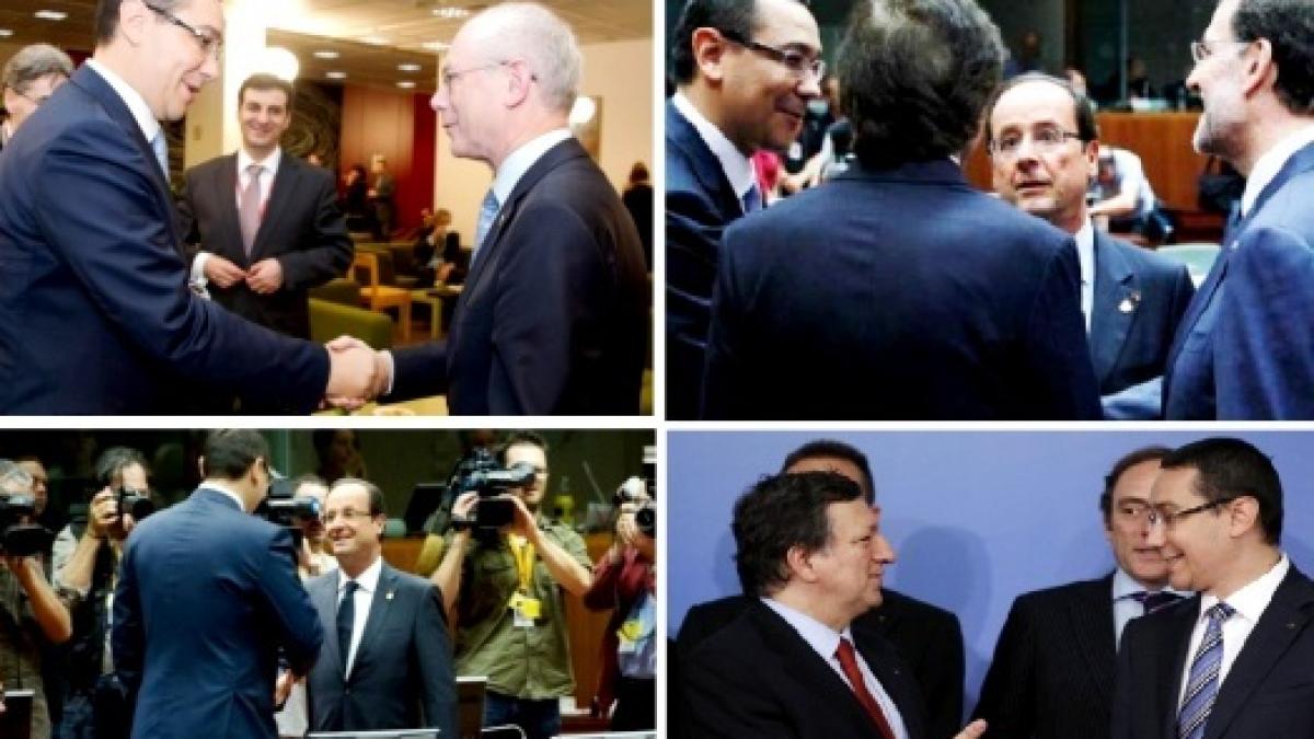 victor ponta va pleca astazi la bruxelles se va intalni cu herman van rompuy jose manuel barroso si