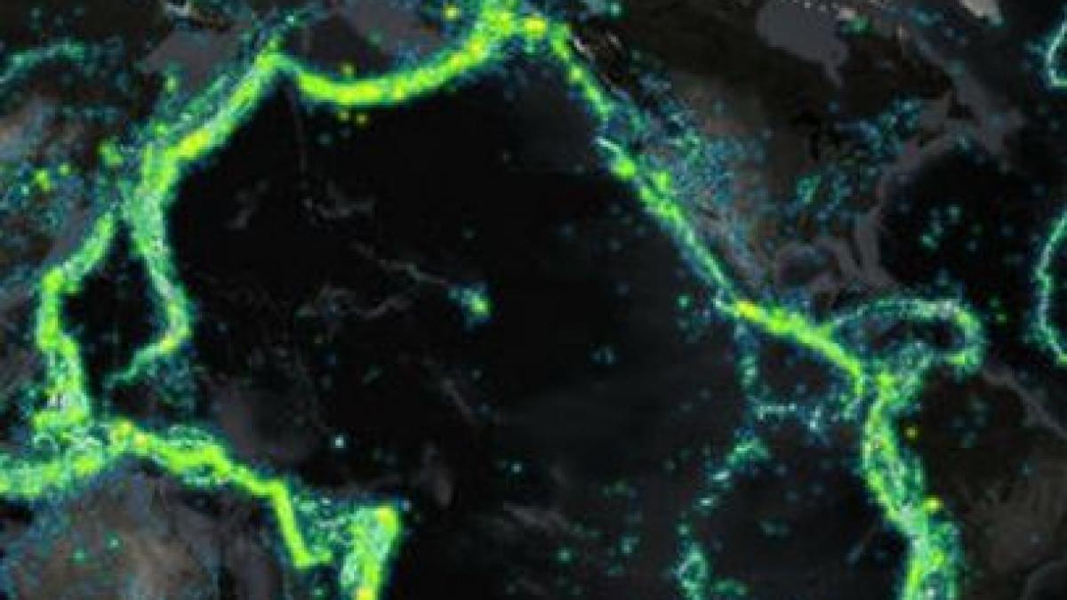 harta care arata cele mai periculoase locuri din lume vezi unde au avut loc cele mai puternice
