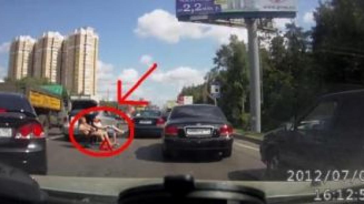 imaginea din trafic care i a facut pe rusi de rusine ce au vazut soferii si nu le a venit sa creada