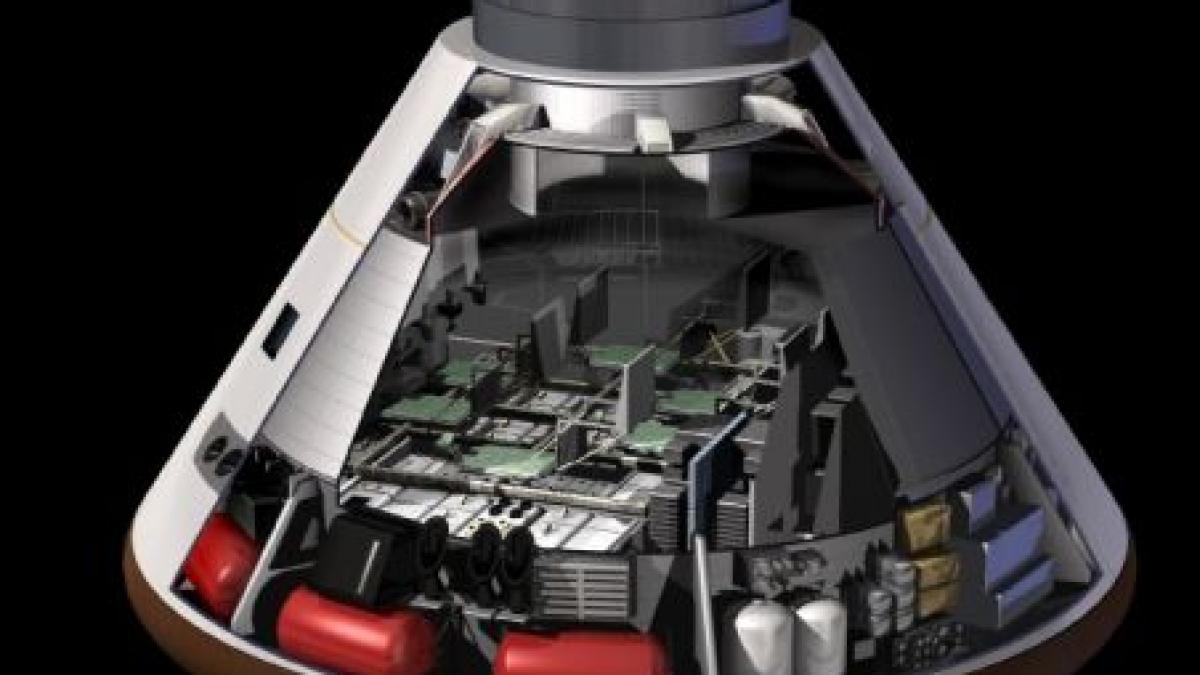 asta este capsula spatiala care va transporta astronautii pe marte