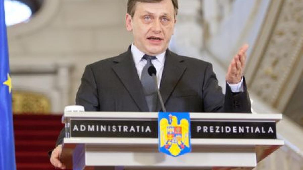 mesajul lui antonescu pentru basescu intelegeti si acceptati ca cetatenii romanei si numai ei vor