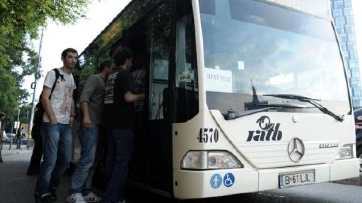 calatorii vor avea acces in autobuzele liniilor expres din capitala doar pe la prima usa