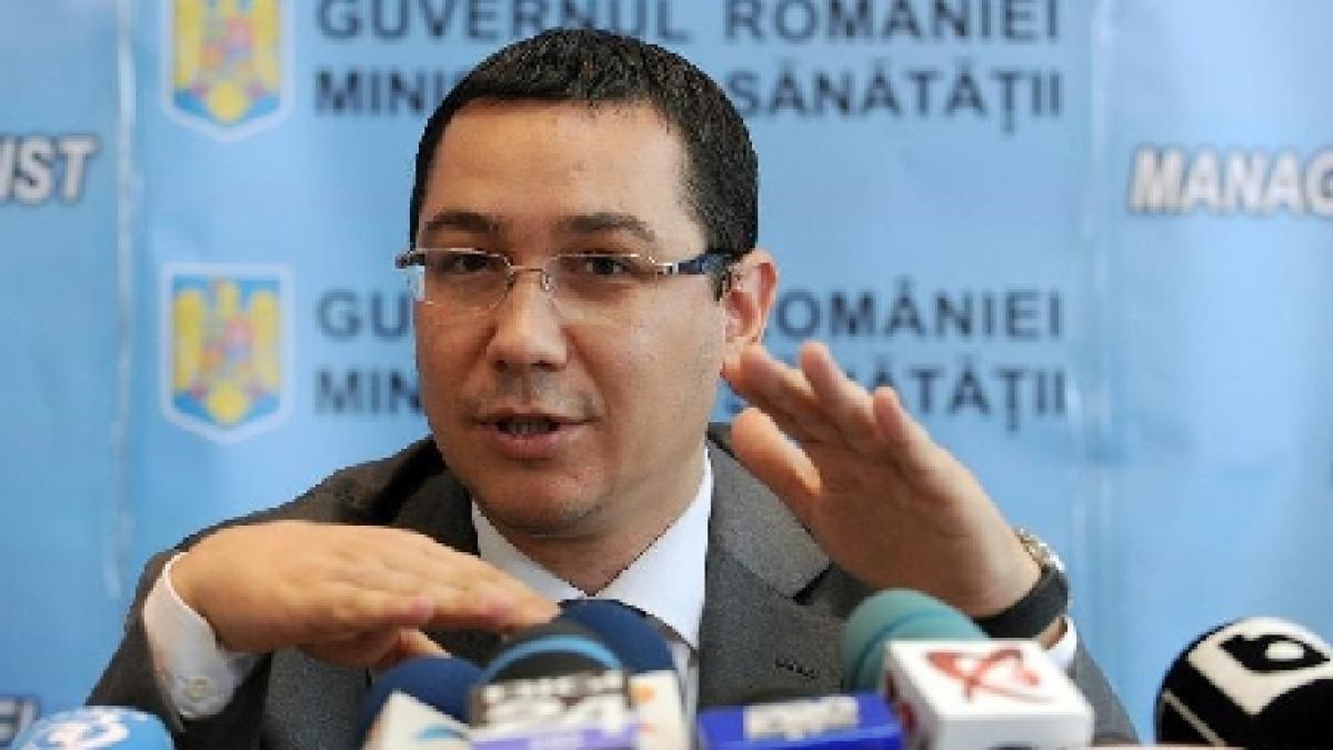 ponta promite din noiembrie un minister al sportului fara tineret de ce este necesara separarea